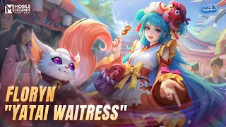 Skin Baru  Floryn quotYatai Waitressquot  Mobile Legends Bang Bang [upl. by Noira]