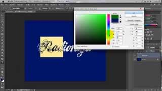 Photoshop Come creare un testo [upl. by Bradan]
