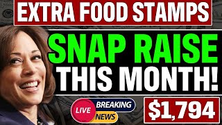 GOOD NEWS Extra SNAP Food Stamps Are COMING THIS MONTH Watch Now EBT Benefits 2024 Update [upl. by Grondin429]