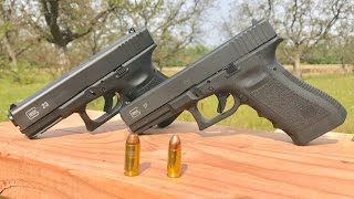 9MM VS 40  GLOCK 19 VS GLOCK 23 [upl. by Davison]