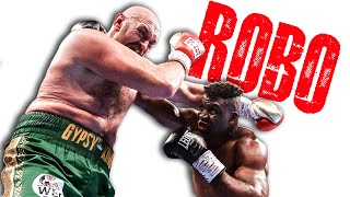 Francis Ngannou hizo un KNOCKDOWN a TYSON FURY [upl. by Rinaldo]