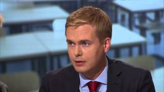 Gustav Fridolin MP pressas om lärarlönerna SVT [upl. by Adil]