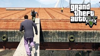 BRIDGE OF DEATH  GTA 5 Gameplay [upl. by Gayleen893]