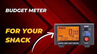 Budget Meter For Your Shack With The Nissei Digital SWRWatt Meter hamradio hamharder swr meter [upl. by Anaik433]