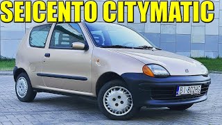 MANUAL BEZ SPRZĘGŁA FIAT SEICENTO CITYMATIC [upl. by Ariaes]