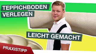 Teppich verlegen Eigentlich kein Problem aber … [upl. by Oina]