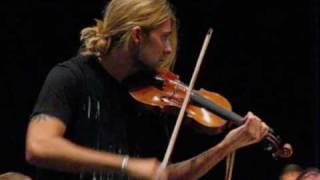 DAVID GARRETT  EXCLUSIVE REHEARSAL  Mendelssohn extrait cadenza [upl. by Hazlett]