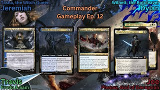 Commander Gameplay Ep12 Tasha Mill v Wilhelt Zombies v Phenax Mill v FrodoampSam Food MTG EDH [upl. by Kcirdde]