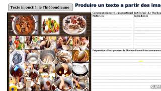 Texte injonctif au primaire  Comment préparer le Thiéboudieune plat national du Sénégal [upl. by Jojo885]