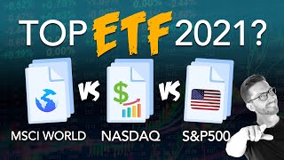 Dieser ETF schlägt den MSCI World 💰🚀🔥 MSCI World vs NASDAQ vs SP500 – Bester ETF 2021 Vergleich [upl. by Hollister]