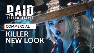 RAID Shadow Legends  Killer New Look Official Commercial [upl. by Reeba613]