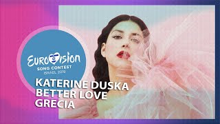 Katerine Duska  Better Love  Sub Español  Grecia  Eurovision 2019 [upl. by Barncard879]