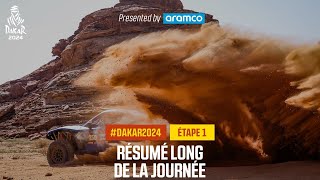 Le résumé de lÉtape 1 présenté par Aramco  Dakar2024 [upl. by Anne567]