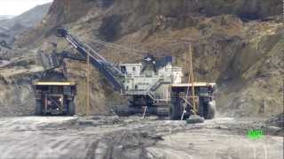 Bucyrus 495HR Minning Shovel [upl. by Labotsirc]