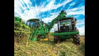 Dentro da Cabine Colhedeira de Cana John Deere [upl. by Eelanaj]