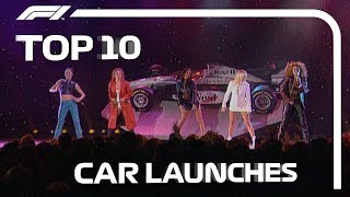 Top 10 F1 Car Launches [upl. by Doane739]