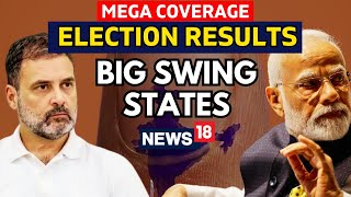 2024 Results LIVE Amit Shah Wins Gandhinagar INDIA Bloc Give Strong Fight In UP Maharashtra N18ER [upl. by Eadnus]