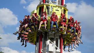 Freefall Extreme  Boos Offride Video Kirmes Vreden 2022 [upl. by Adorne]