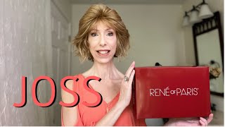 Affordable And Gorgeous Wavy Short Bob  RENE OF PARIS JOSS WIG [upl. by Gonagle227]