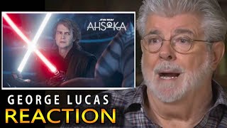 George Lucas REACTION Anakin vs Ahsoka Episode 5  AI [upl. by Betthezel298]