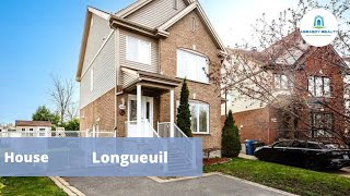 3166 Rue Mousseau 4bedroom House in Longueuil 55 a louer VIRTUAL VISIT [upl. by Ahsiuq]