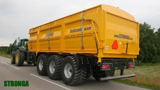 BulkLoada BL800 2WT Agricultural Trailer – High Capacity TriAxle Tipper [upl. by Pierro]