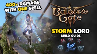 Baldurs Gate 3 Build Guide  Storm Sorcerer  Best AOE Caster [upl. by Durand]