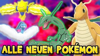 😍 Alle neuen Pokemon in Schneelande der Krone Pokemon 😁 Schwert und Schild Erweiterungspass DLC 👑 [upl. by Aeiram461]