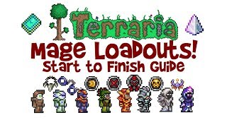 Terraria Mage Loadout Guide Magic Class Build Armor Weapons amp Accessories 13 amp 124 [upl. by Enniroc568]