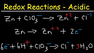 How To balance Redox Equations In Acidic Solution [upl. by Halian]