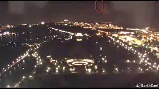 Meteor caught from the Washington Monument [upl. by Hedgcock]