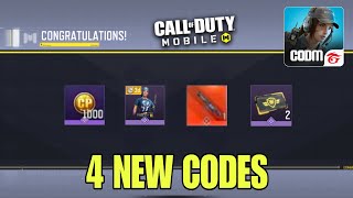 NEW CODM REDEEM CODES 2024  COD MOBILE CODES CP  CALL OF DUTY MOBILE CODES [upl. by Odla982]