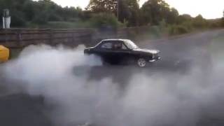 Mk1 RWD Ford ESCORT 21 Pinto Engine with WEBER 48 DCOE Twin Carbs [upl. by Assiralk]