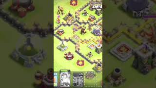 th10 best attack strategy clashofclans [upl. by Benia]