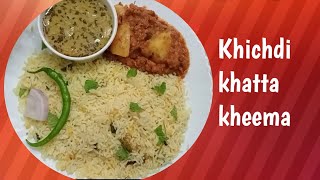 Khichidi Khatta kheema recipe HYD famous Khichdi khatta kheema NOOR Ammi ki Rasoi [upl. by Asirrak]