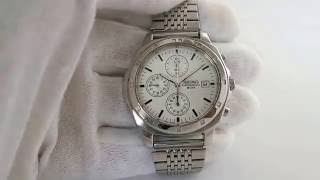 Seiko 7T920CA0 SND187 chronograph watch [upl. by Jolda390]