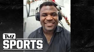 Francis Ngannou Says Hes Impressed W Jake Pauls Boxing Skills  TMZ Sports [upl. by Enerak]