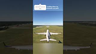 Landing at Bydgoszcz airport 🛬aviation planes airportlanding landing airbus [upl. by Myrilla522]