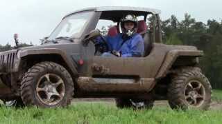 Quadix Buggy 800 4x4 Offroadtest von Jutta Kleinschmidt [upl. by Berglund]