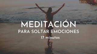 Meditación guiada para SOLTAR EMOCIONES  17 minutos con Gabriela Litschi [upl. by Ahsetan]