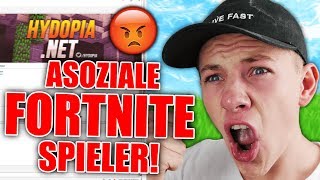 ASOZIALE FORTNITE SPIELER😱 SUPPORTER VERARSCHEN EXTREM [upl. by Karlen388]