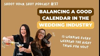 37 BALANCING a good calendar as a wedding vendor [upl. by Yslehc687]