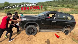 Is it Possible   2023 MG Gloster Extreme OffRoading  4X4 Fail [upl. by Hcire930]