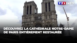 Découvrez la cathédrale NotreDame de Paris entièrement restaurée [upl. by Whetstone]