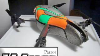 Parrot ARDrone elicottero radiocomandato con lPhone  TVtech [upl. by Ieso46]