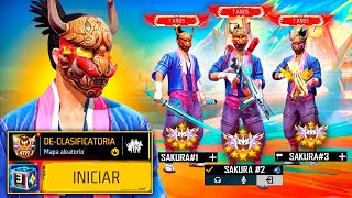 ARME LA ESCUADRA DE quotSAKURASquot MAS INSANA ☠️🔥 FREE FIRE [upl. by Lucita302]