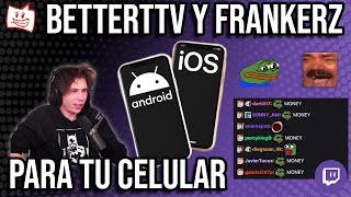 Cómo instalar BTTV de twitch en tu celular IOS y Android  Emotes del chat de Rubius en tu teléfono [upl. by Jeanne]