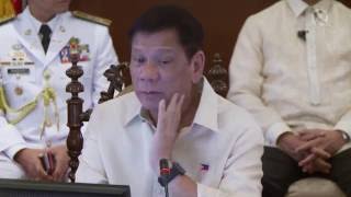 WATCH The 1st Duterte cabinet meeting [upl. by Branen]