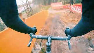 Rondje rijden op het cyclocross parcours van HeusdenZolder [upl. by Ermentrude]