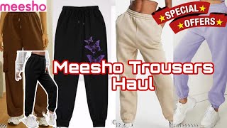 Meesho Affordable Trousers Haul Starting Just350 Mansi Sharma [upl. by Nitniuq176]